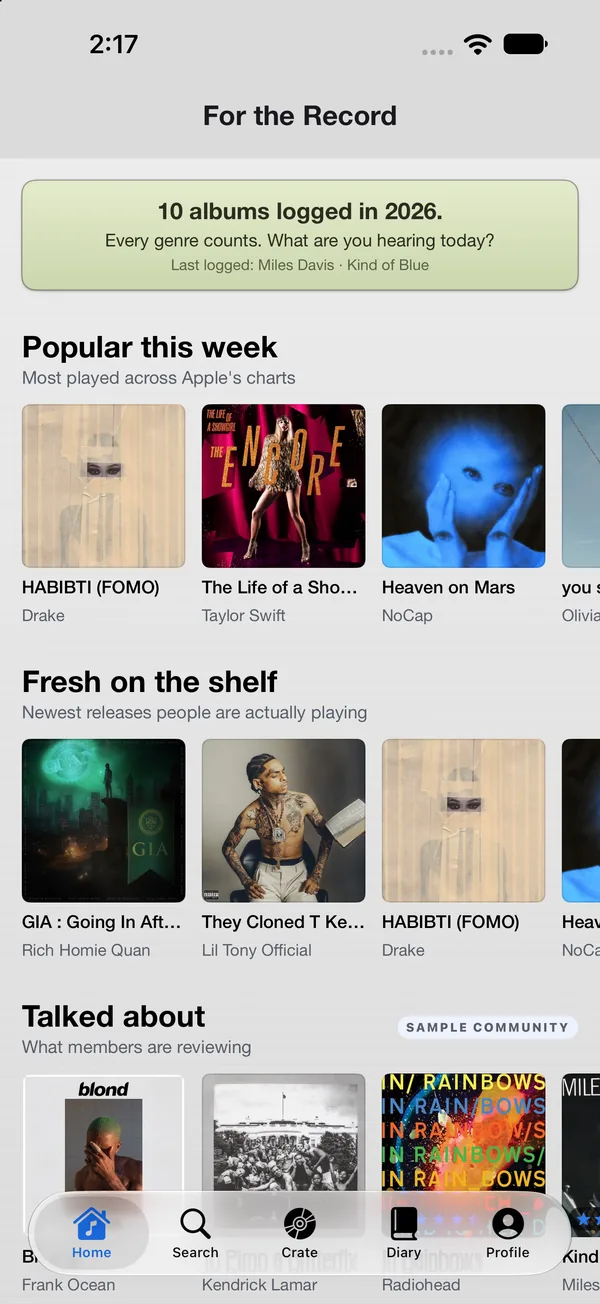 Brushed Metal theme: aluminum gradients and a pale display